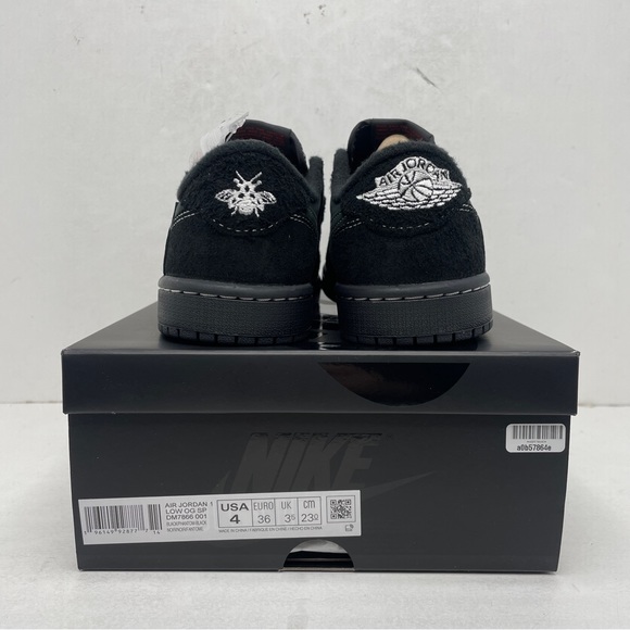 Nike Air Jordan 1 Retro Low SP Travis Scott SP “Black Phantom” 2023 - Picture 4 of 4